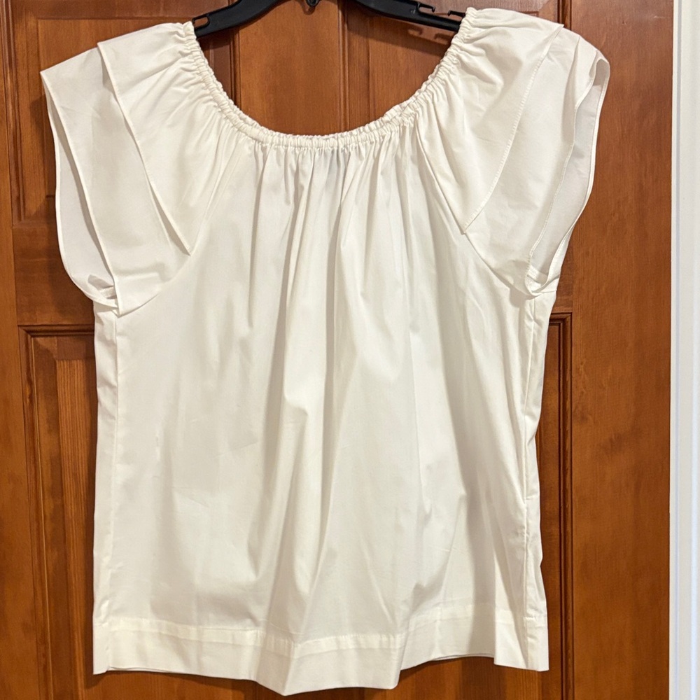 DKNY Poplin Top